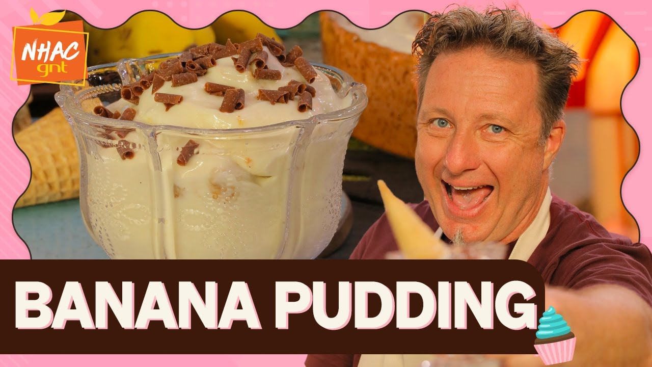 BANANA PUDDING: aprenda a fazer pudim com chantilly | Roberto Strongoli | Que Seja Doce