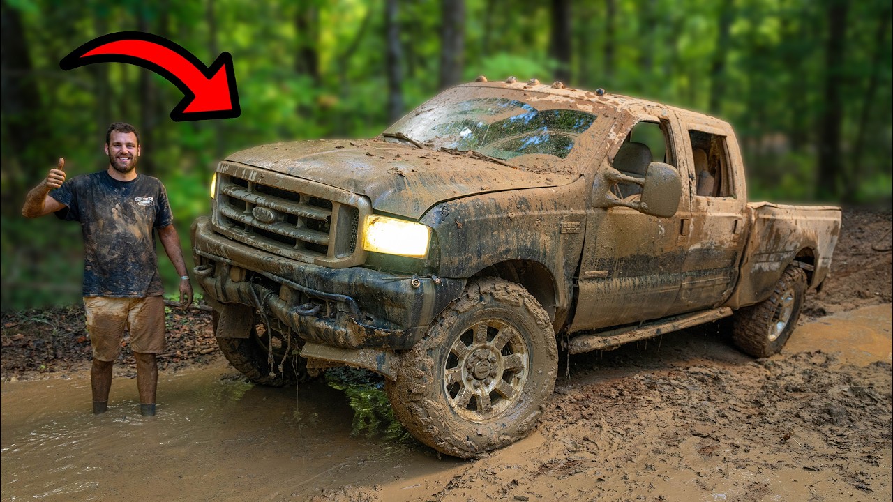 Убиваю свой дешёвый 6.0 Powerstroke в грязи, пока он не сломается!