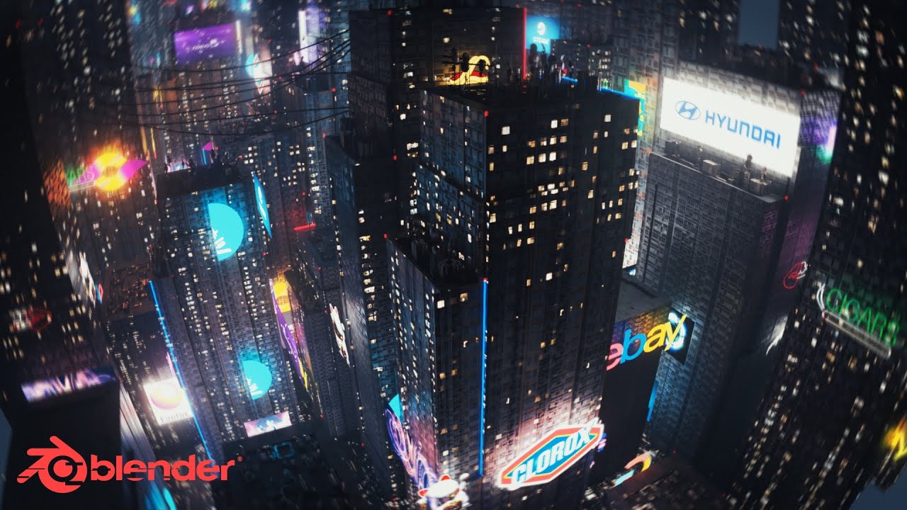 How to create a Cyberpunk city in Blender: CyberScape Pro