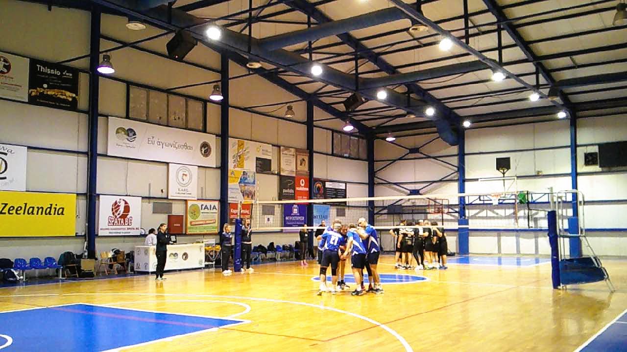 4η Αγ/κη :  ΕΑΟ ΣΠΑΤΩΝ - ΑΣΦΠ ΚΡΟΝΟΣ ΑΓ.ΑΝΑΡΓΥΡΩΝ : 0-3 (18-25,23-25,22-25) ,  30-11-2025