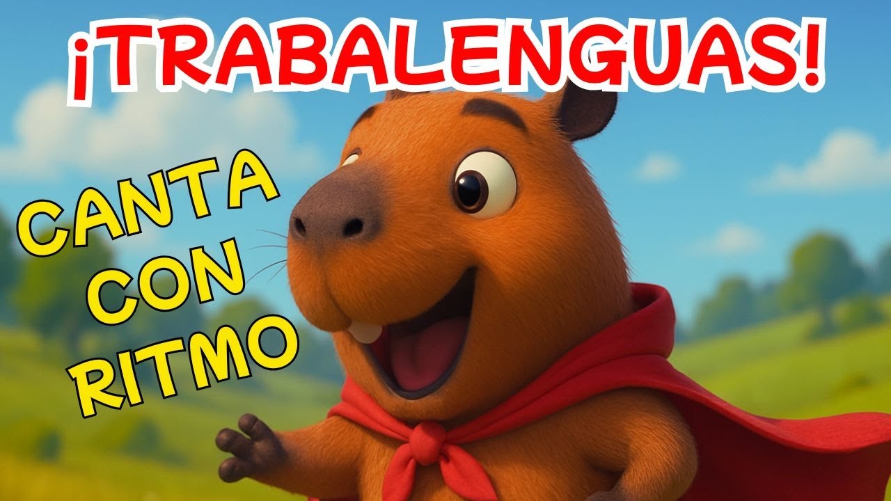 🎶¡TRABALENGUAS CANCIONES PARA NIÑOS! | Aprende con ritmo y diversión 🎤✨