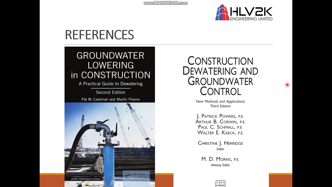 Dewatering part 2