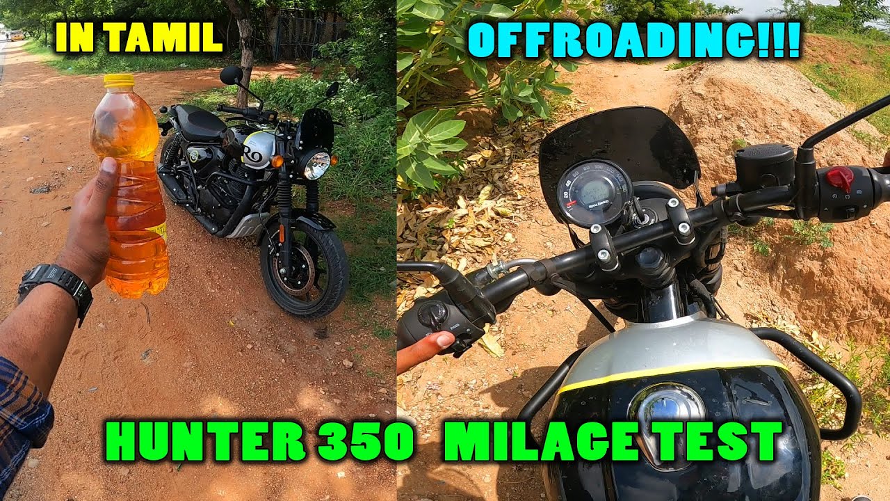 Hunter Milage Test in 1LITRE⛽🔥| Offroading and Ground clearance🥵 | தமிழில்