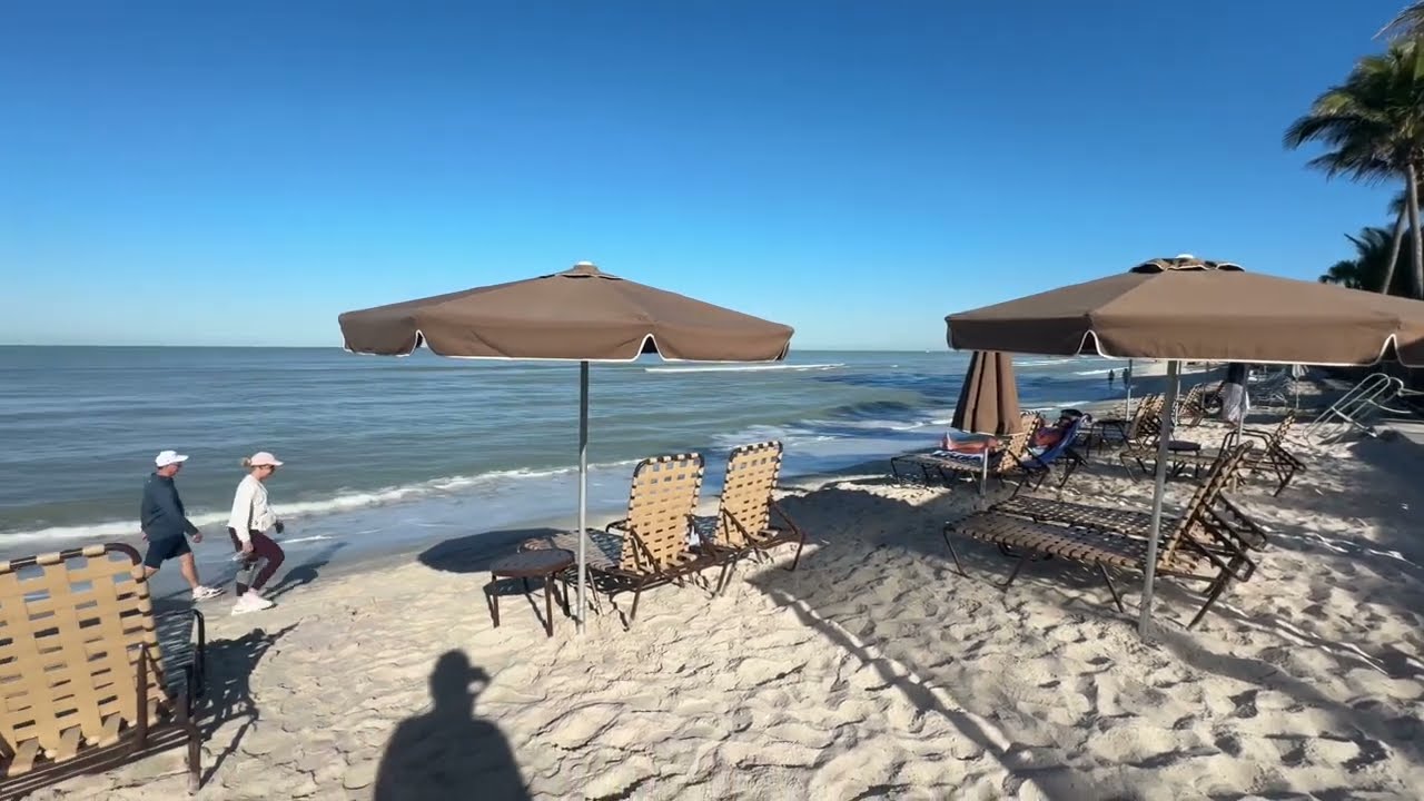 A Picture Perfect Wednesday Morning at the Vanderbilt Beach Resort in North Naples, Florida