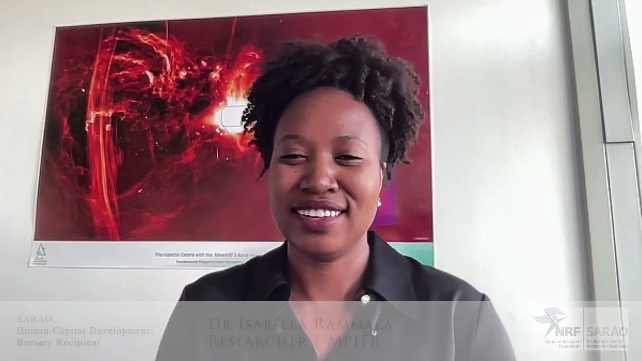 SARAO Bursary Recipient - Dr Isabella Rammala | Researcher | MPIFR