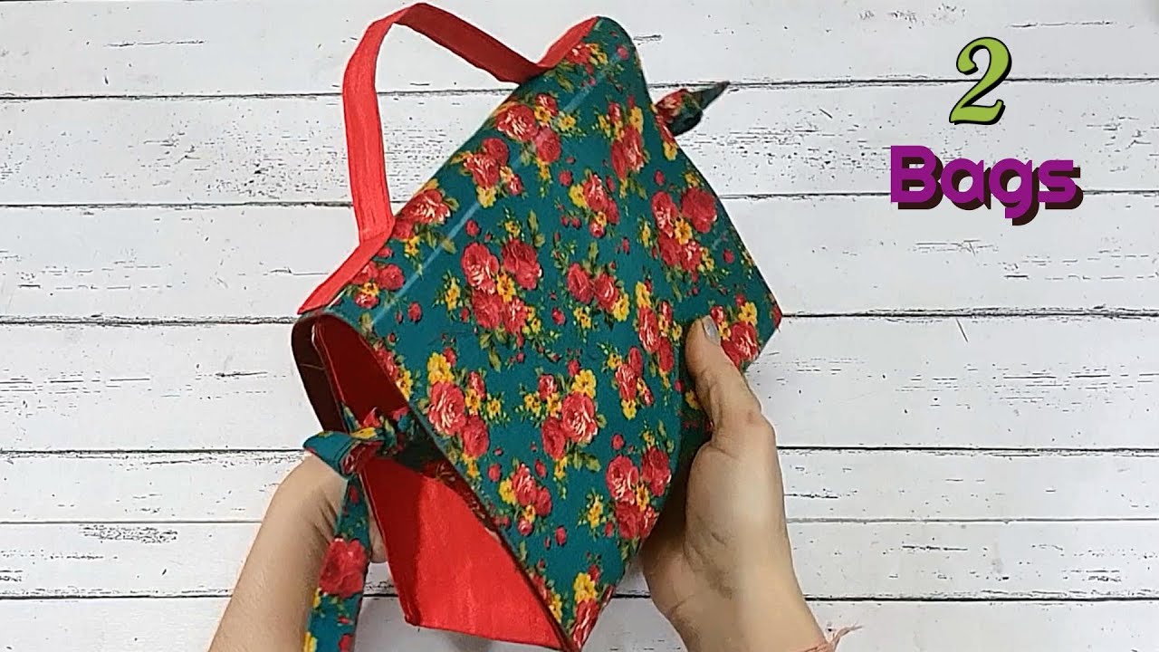 2 Different Bags for Different Uses, Step by Step Tutorial