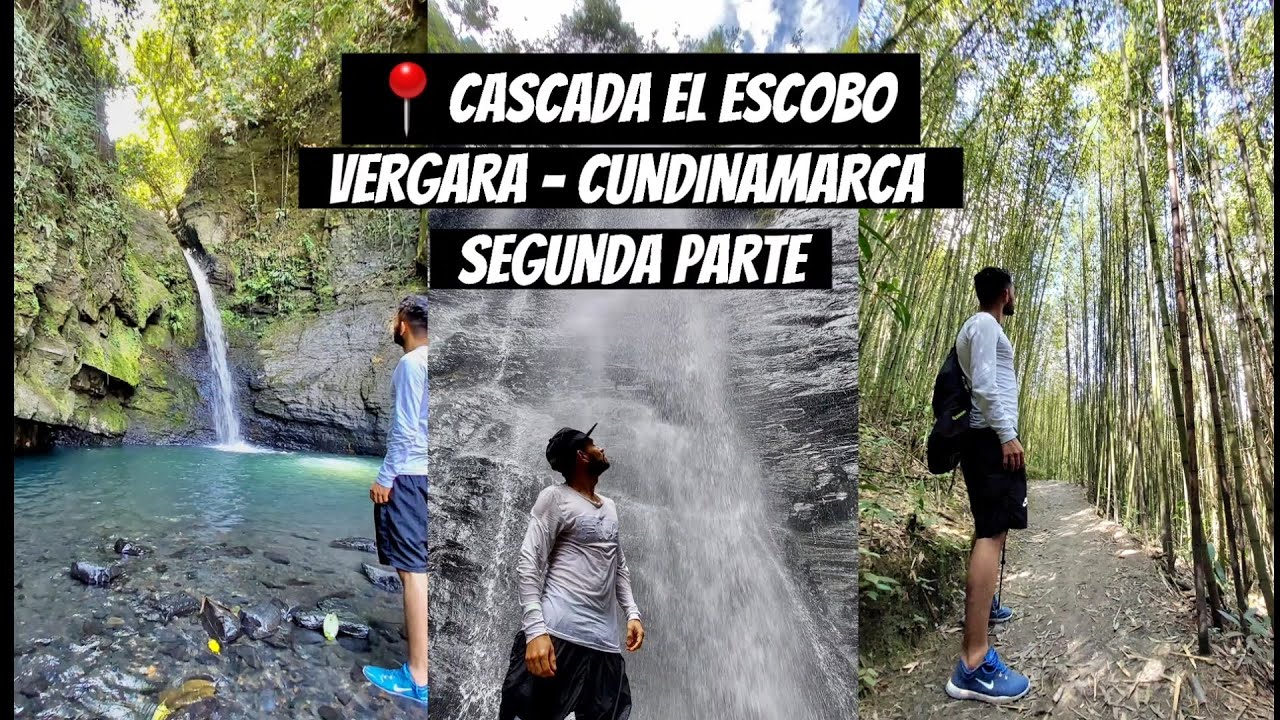 CASCADA EL ESCOBO - VERGARA CUNDINAMARCA COLOMBIA EN MOTO / GUIA COMPLETA 2 PARTE