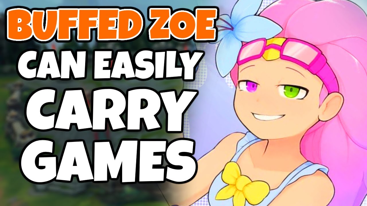 BUFFED ZOE can EASILY CARRY GAMES, here's how you can too! (Challenger shares how to play Zoe)