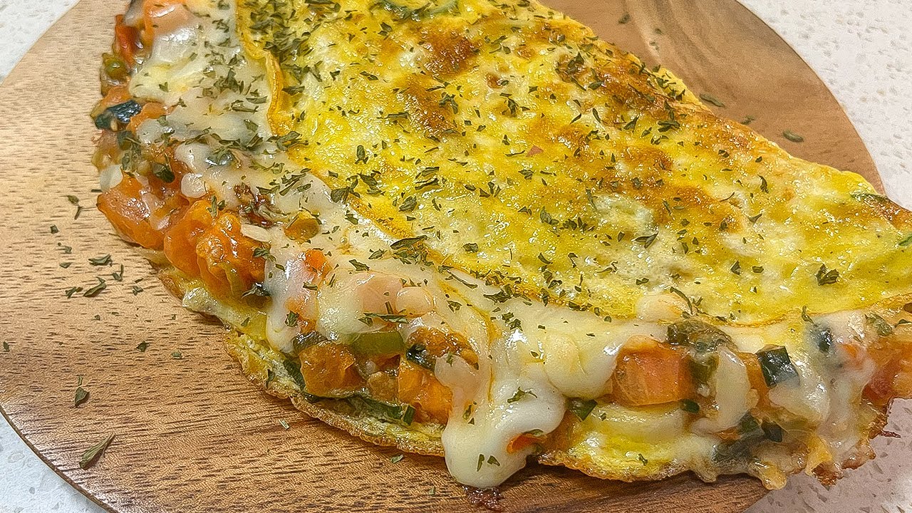 아침마다 먹었더니 뱃살이 쏙! 10분 완성 혈당 막는 최고의 식단 │토마토 치즈 오믈렛