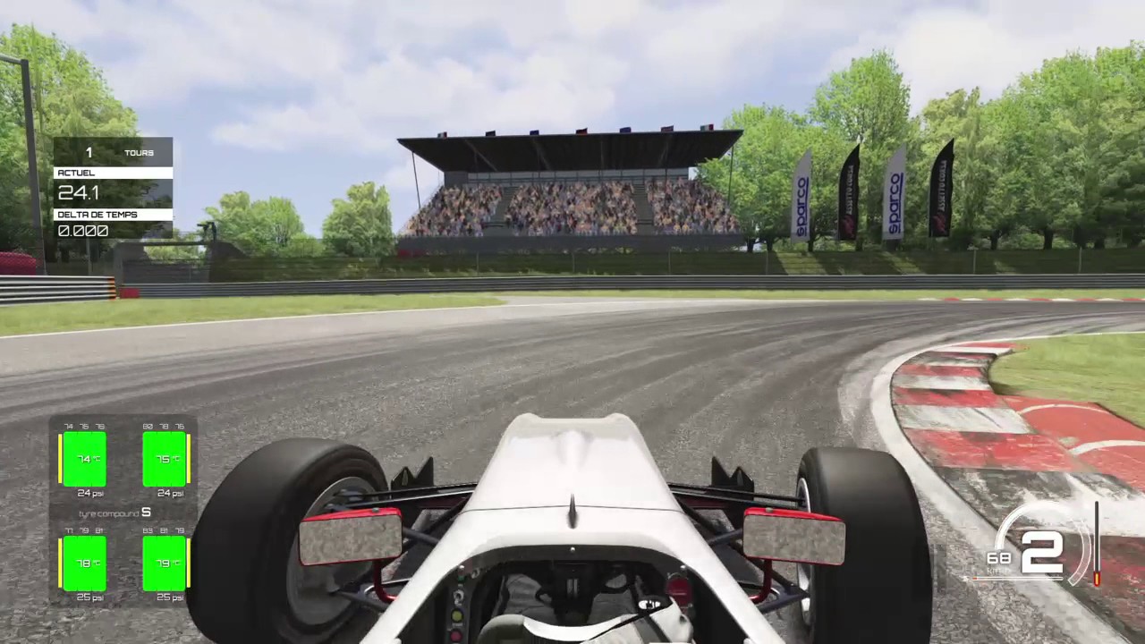 Assetto Corsa PS4 - Tatuus FA01 @ Magione - 1.07.508
