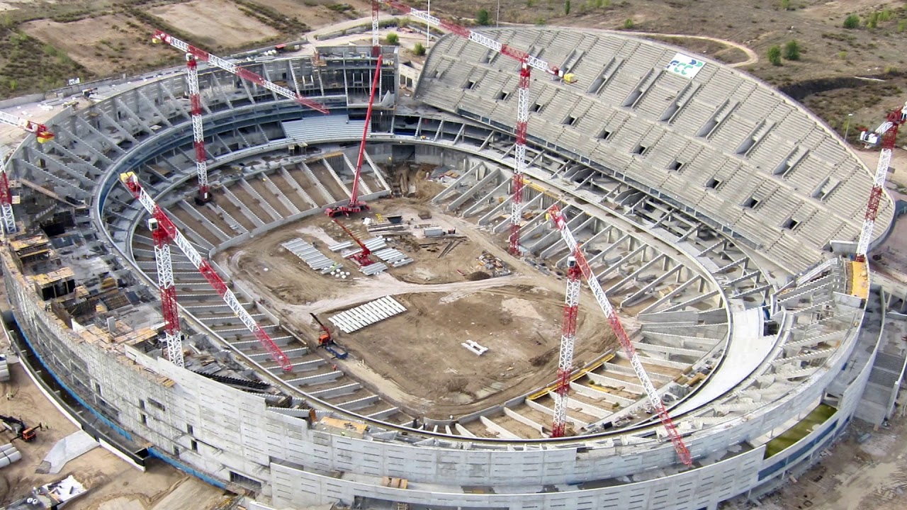 Construcción del Estadio del Atlético de Madrid: Wanda Metropolitano