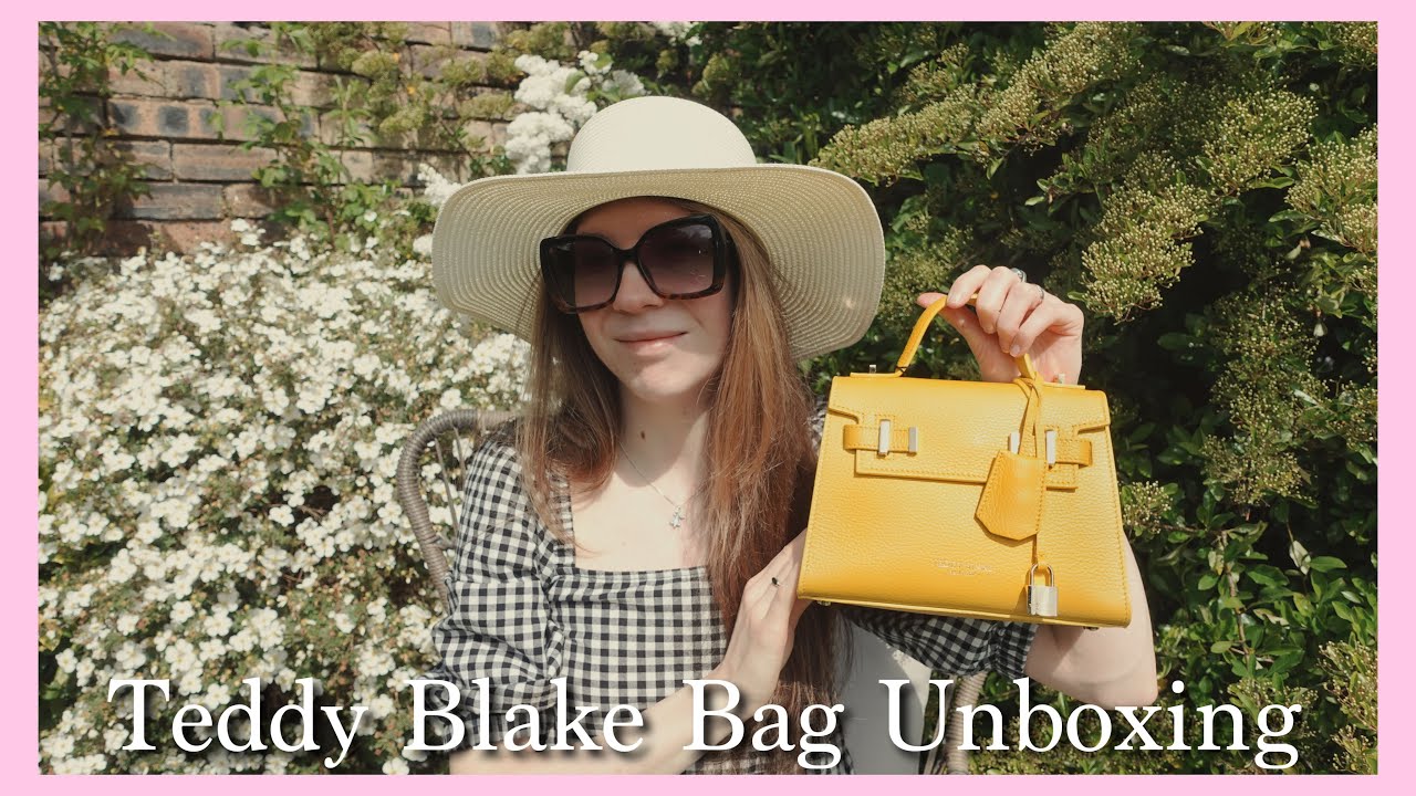 TEDDY BLAKE BAG UNBOXING 💛 Ava 9&rdquo; Yellow