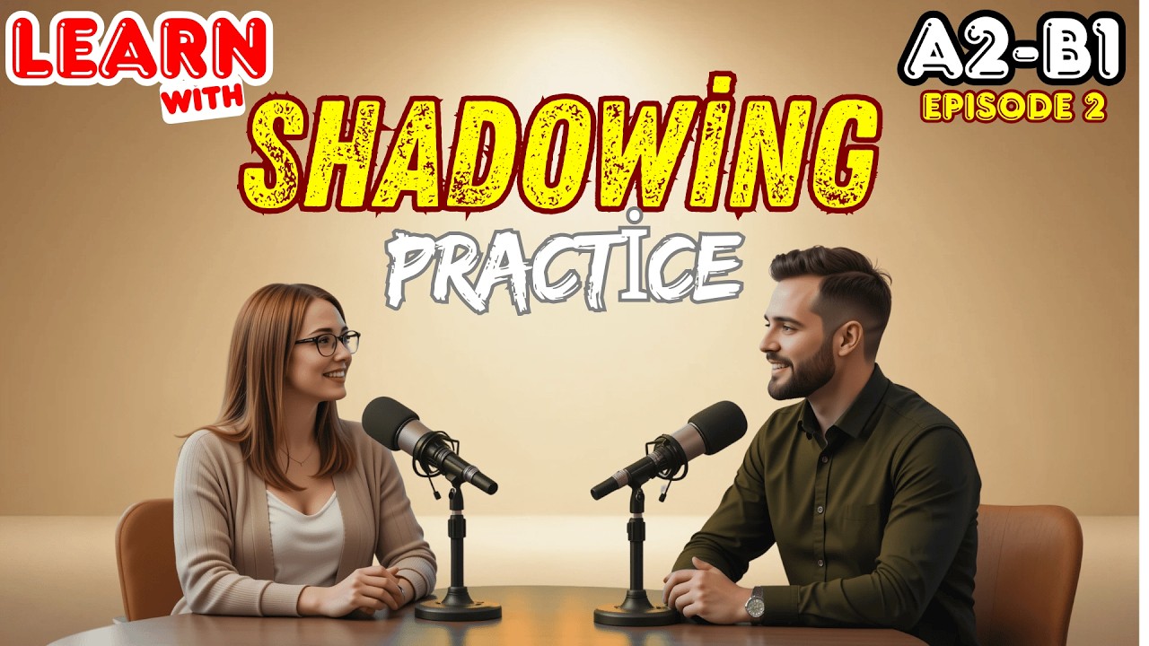 What’s the Weirdest Food You’ve Ever Tried? 😲 | English Shadowing Practice (A2–B1)
