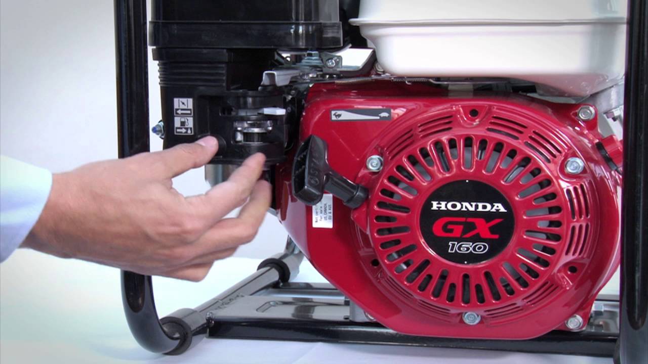 Puesta en marcha motobomba Dai Shin Honda