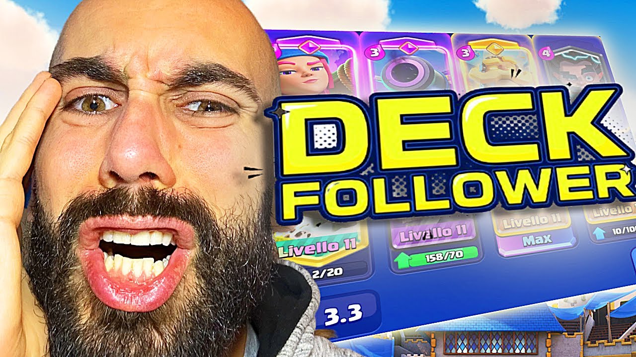 HO PROVATO 3 DECK PAZZESCHI DEI MIEI FOLLOWER! 🤯 QUAL È IL MIGLIORE? #clashroyale