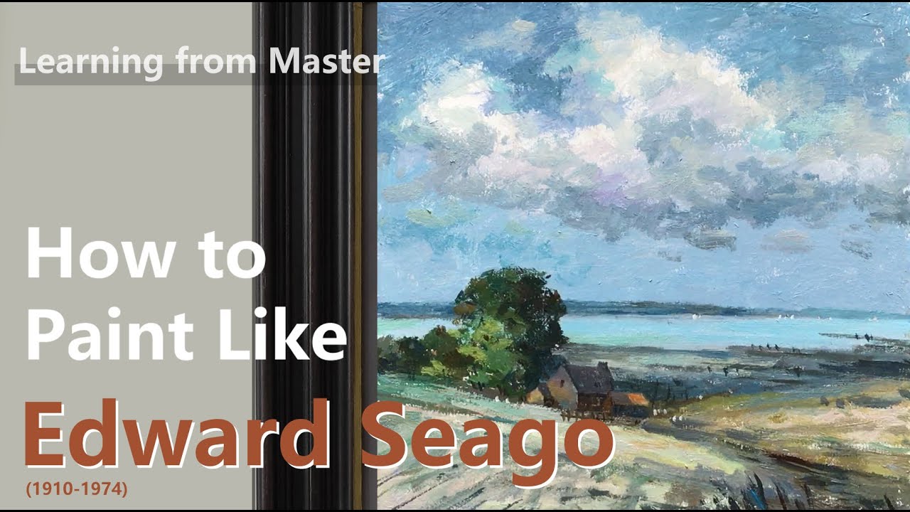 How to Paint Like Edward Seago | Impressionist Landscape | Acrylic