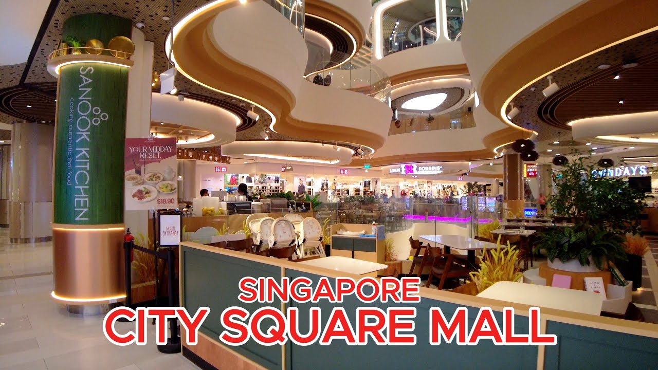 Newly Renovated City Square Mall: Singapore Walking Tour 4K! @ShineWalkingTour