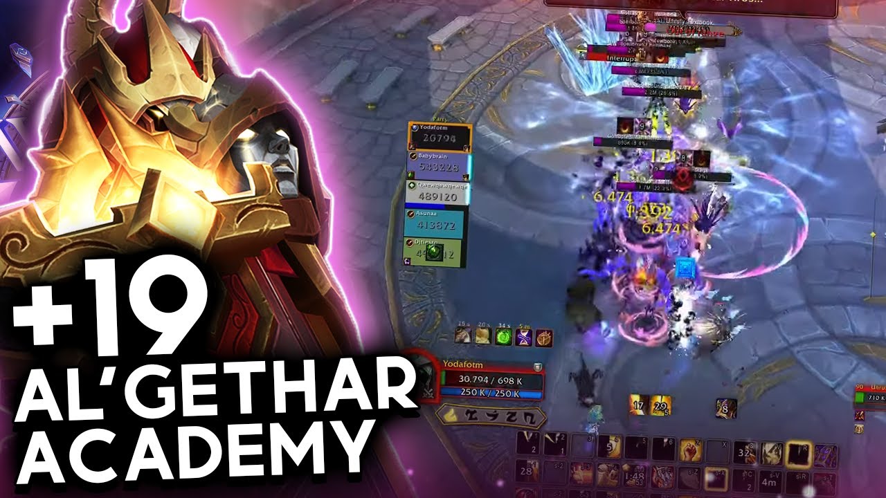 Algethar Academy +19 feat. Sentinel | Lightsmith Prot Pally | MIDNIGHT BETA M+