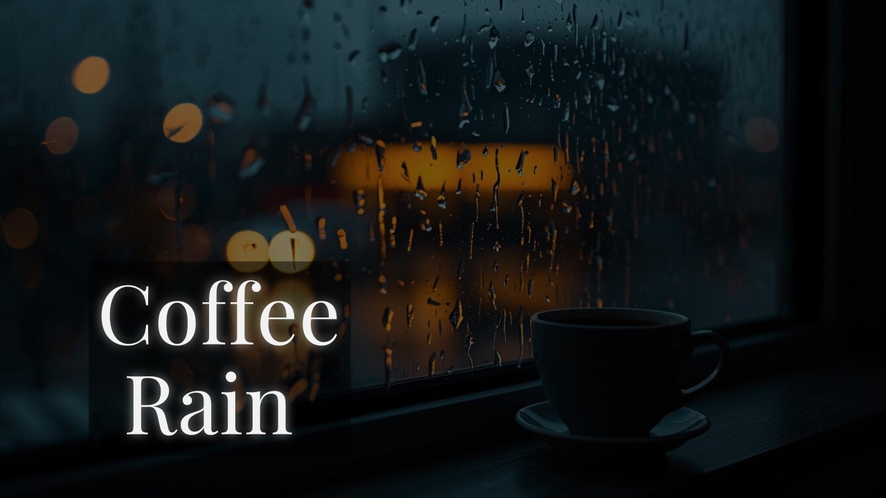 Coffee & Rain ☕🌧️ Cozy Calm Lofi Jazz