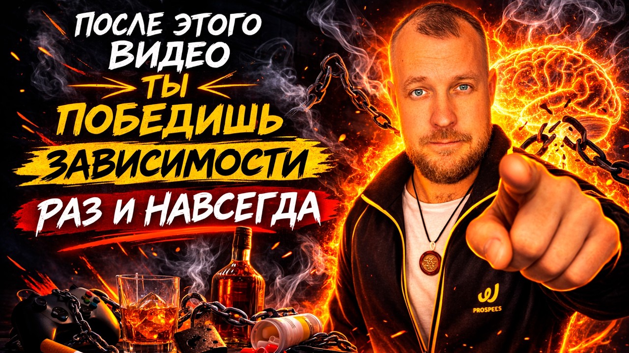 После этого видео, ты победишь зависимости раз и навсегда!