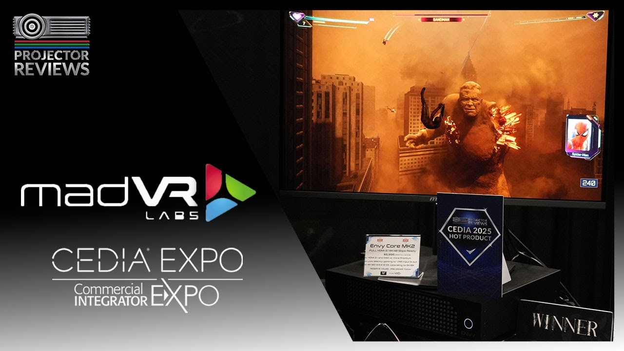 CEDIA 2025: процессоры madVR Envy могут улучшить качество изображения любого дисплея