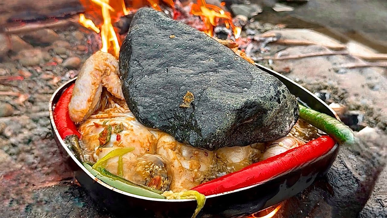 Memasak Ayam Utuh Dan Ikan Bakar | Dapur Alam