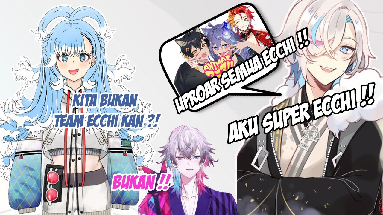 Kobo gabisa berkata-kata mendengar Uyu & Uproar Member itu Ecchi ! , Kobo penasaran apa itu Ecchi ?