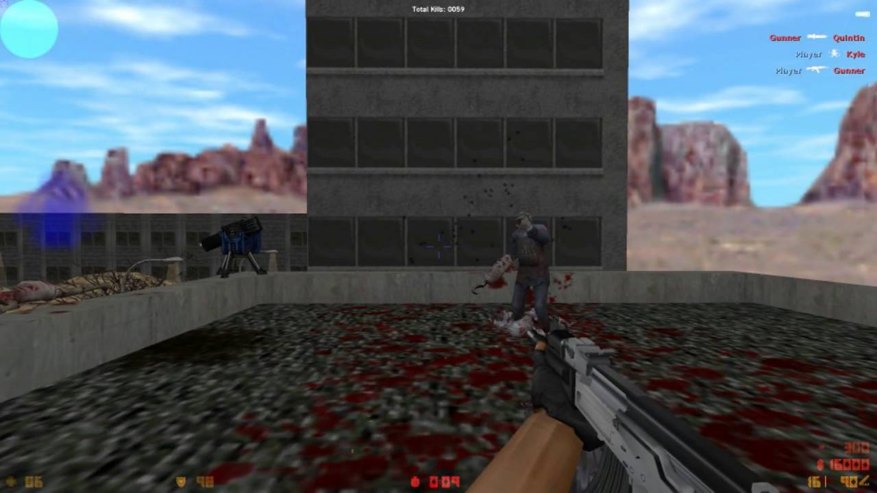 Counter Strike Zombie Warz Assault City