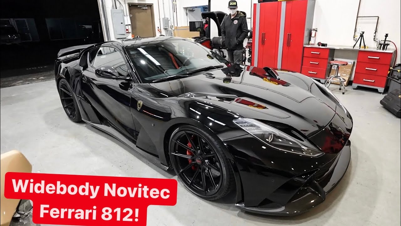 MEET THE $800,000 WIDEBODY FERRARI NOVITEC 812 N-LARGO! *STRAIGHT PIPED & LOUD*
