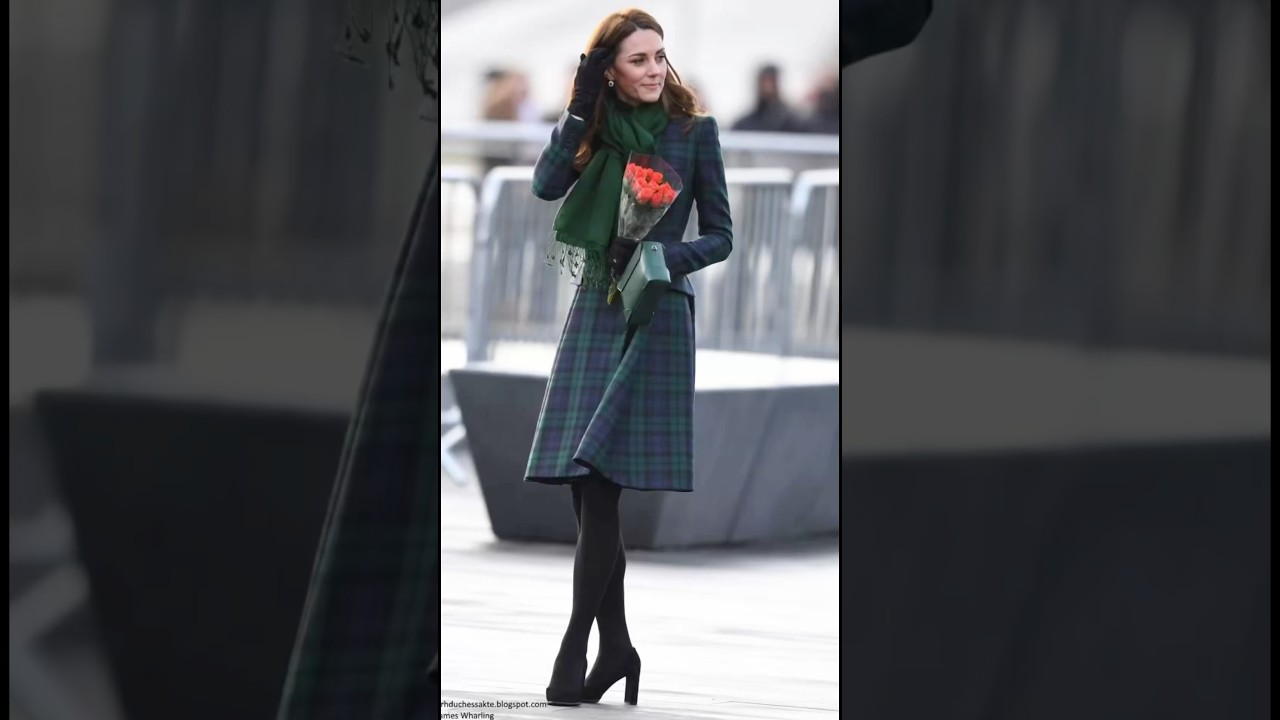 Princess Catherine's 7-Year Comeback: Iconic Alexander McQueen Tartan Coat Dress &ndash; Steal Her Look!