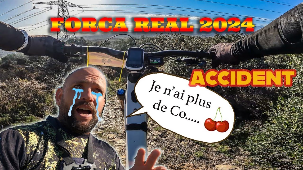 Rando VTT 2024 a Força Réal : Quand un saut tourne mal... ouch ! 🍒