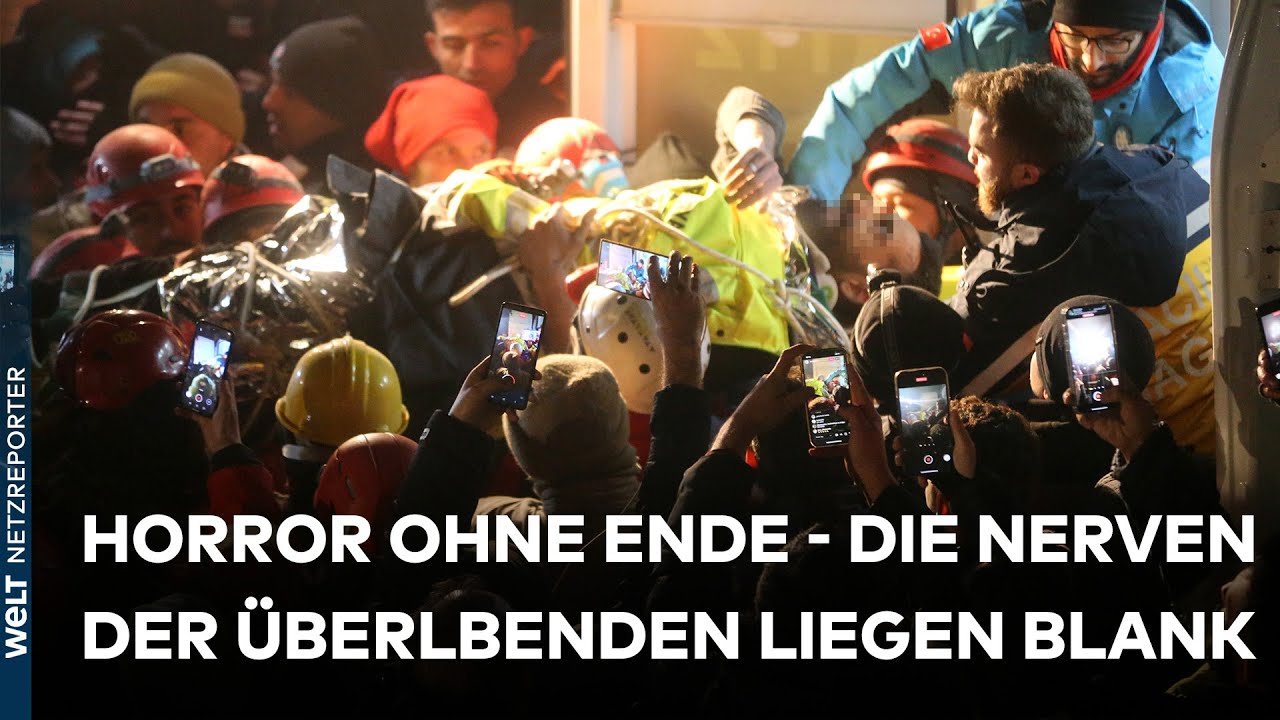 TÜRKEI-ERDBEBEN: Mehr als 30 000 Tote - Nur noch wenige Wunder im Erdbebengebiet | WELT News