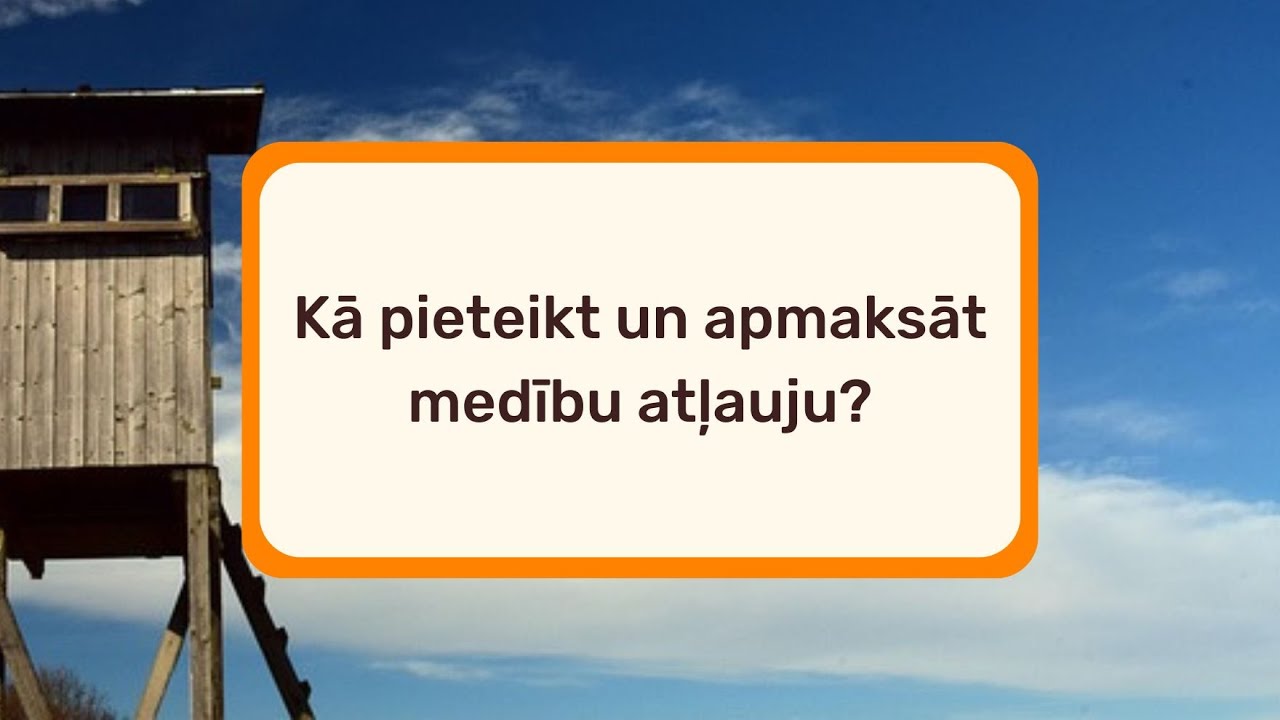 Kā pieteikt un apmaksāt medību atļauju