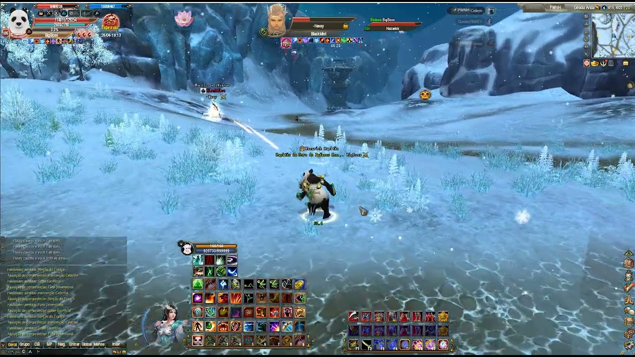 Brincando com EA PWNH, antes do wipe.