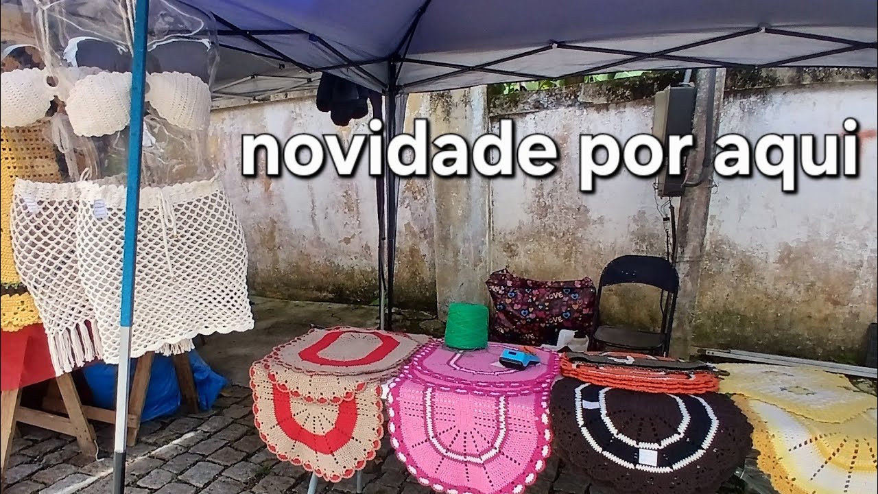 VENDER CROCHÊ NA FEIRA EM JANEIRO/ MINHA REALIDADE + NOVIDADES #modapraia 