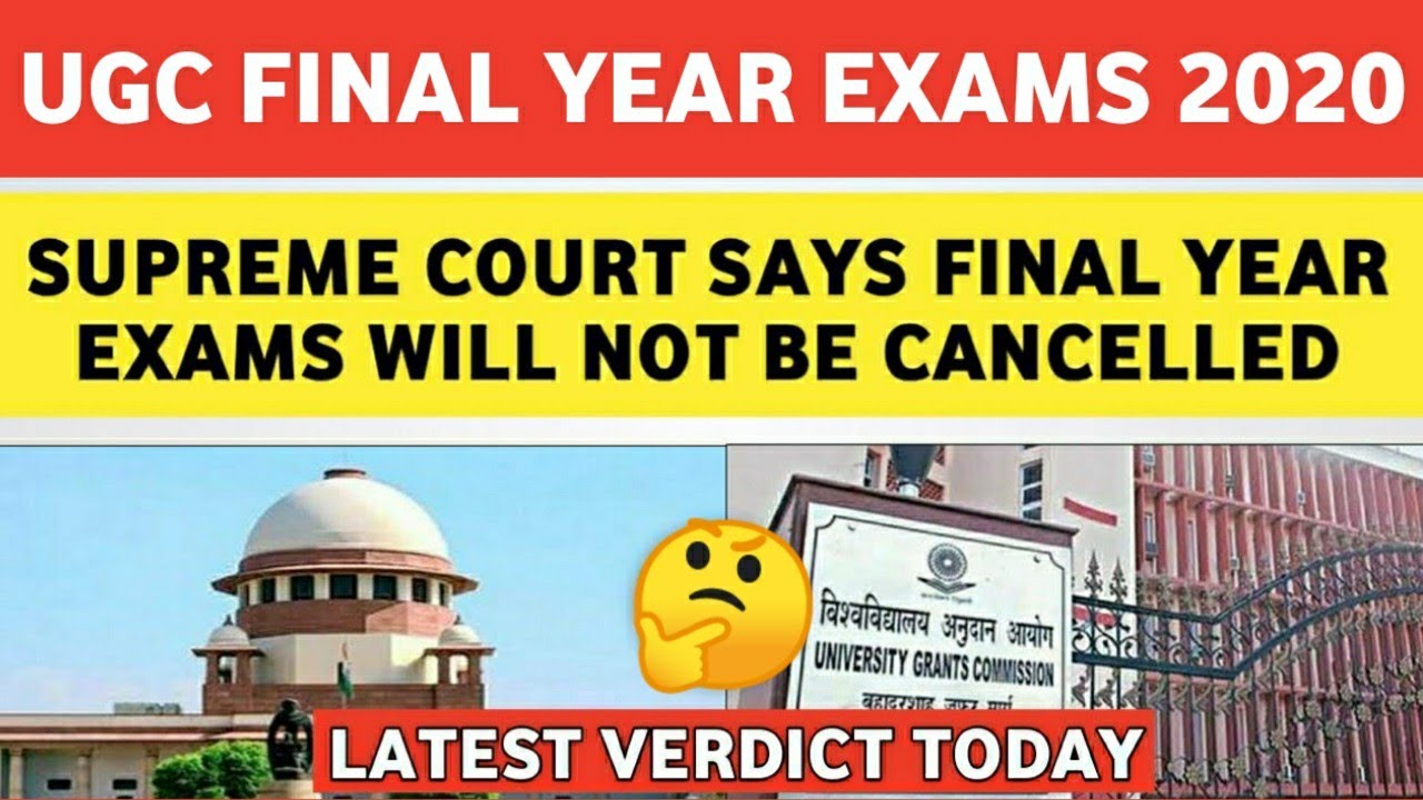 Ugc Final Year Exams 2020 (Updates) | 2020 6th Semester Exams News