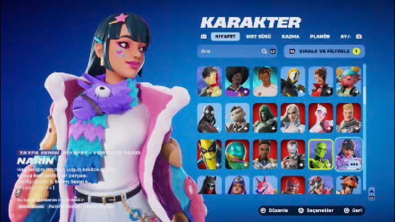 Fortnite Dolabım