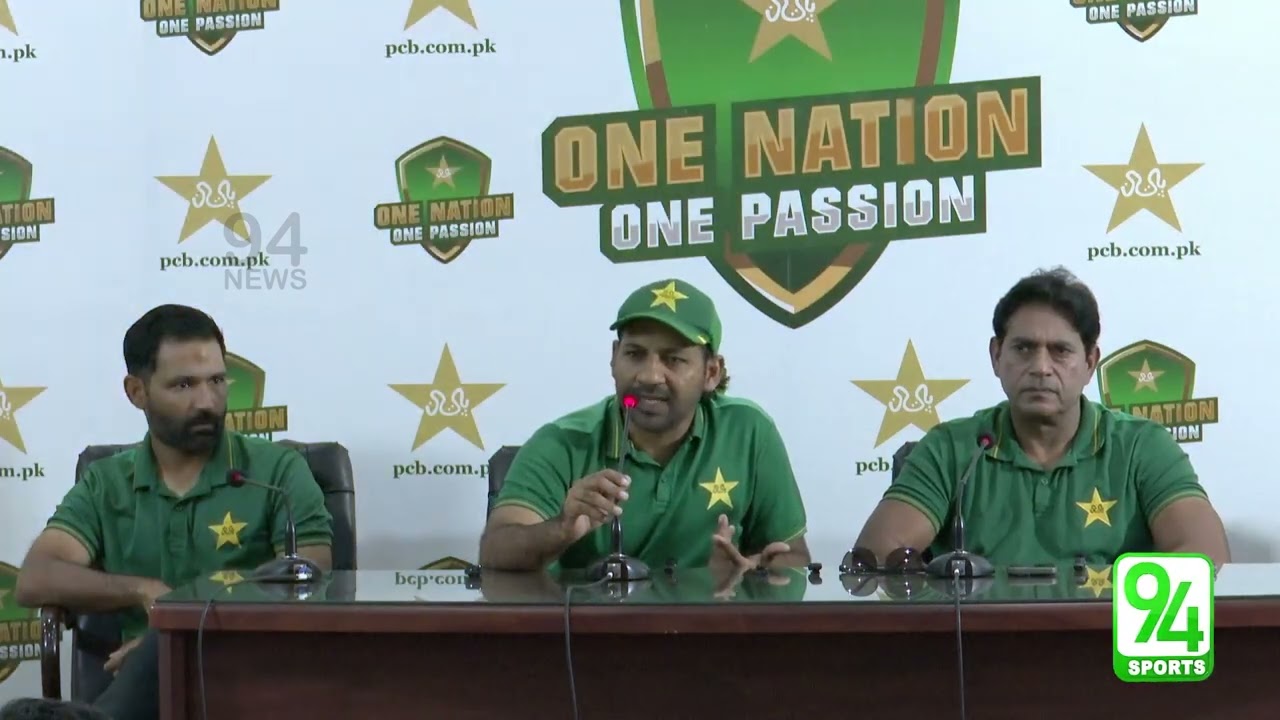 Tough Questions & Bold Answers! Aaqib Javed, Misbah-ul-Haq & Sarfaraz Ahmed Press | 94 Sports