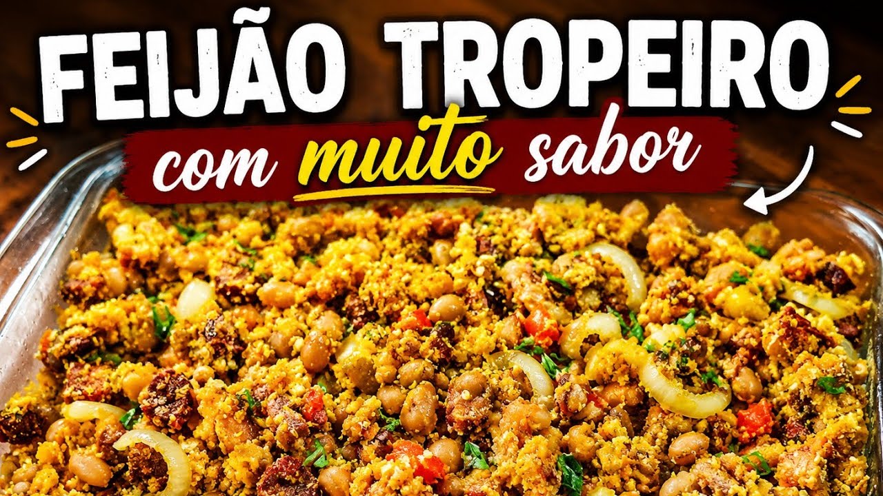 FEIJÃO TROPEIRO SIMPLES E ECONÔMICO 