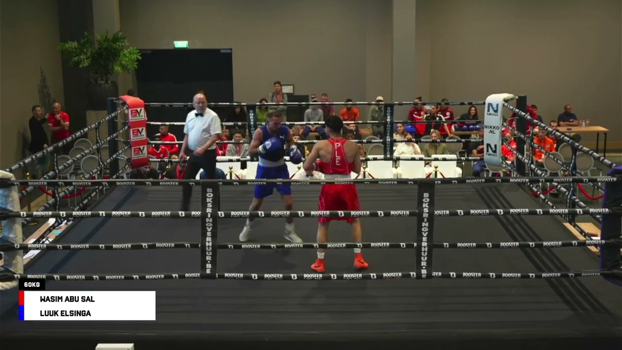 Luuk Elzinga (NED) vs. Waseem Abu Sal (PLE) Eindhoven Box Cup 2025 (60kg)