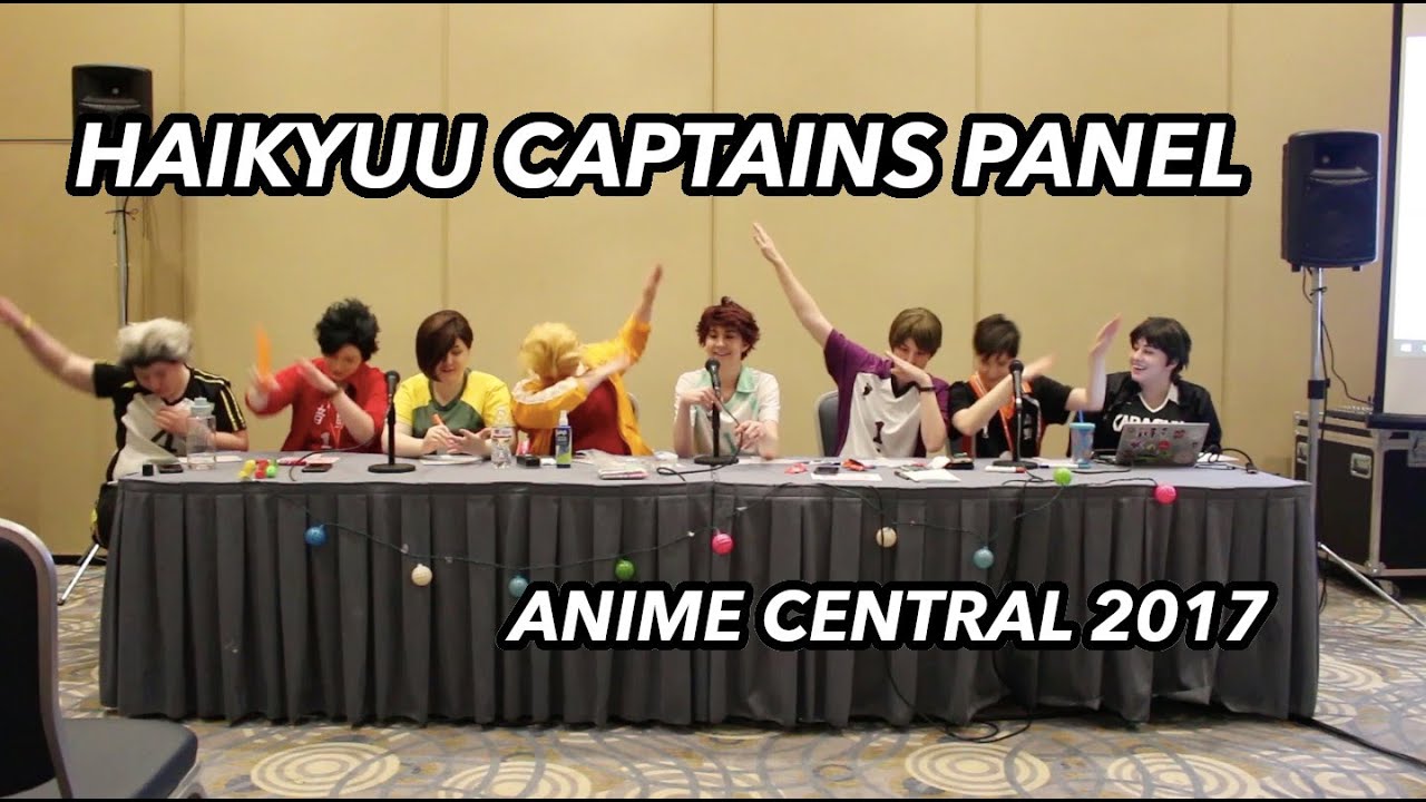 Haikyuu Captains Panel - ACEN 17