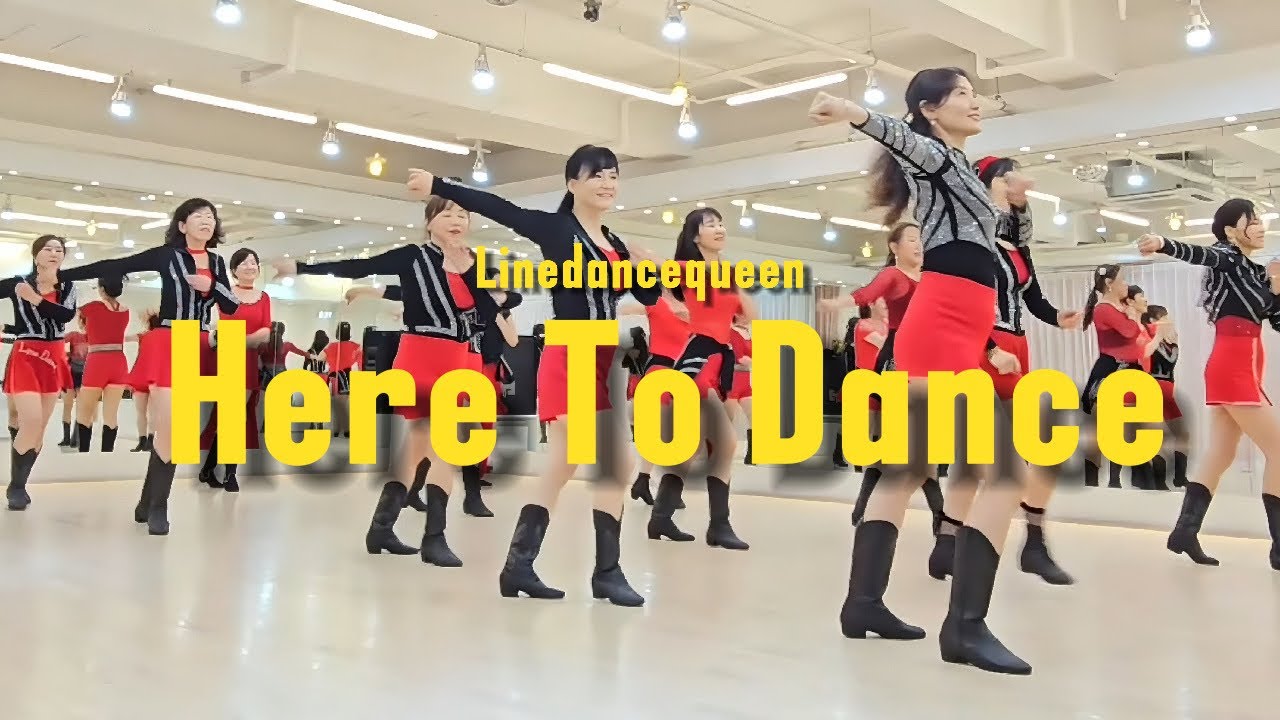 Here to Dance Line Dance l Improver l 히어 투 댄스 라인댄스 l Linedancequeen l Junghye Yoon