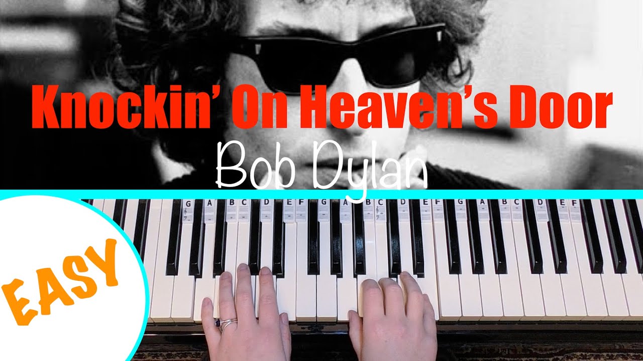 KNOCKIN' ON HEAVEN'S DOOR - Урок игры на фортепиано Боба Дилана [аккорды]