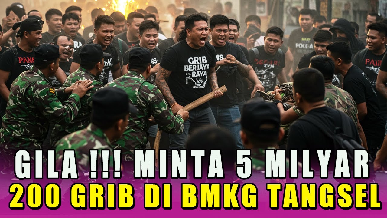 VIRAL❗KOPASSUS SERBU ORMAS GRIB JAYA! 200 Preman Terlawan di Tangerang Selatan!