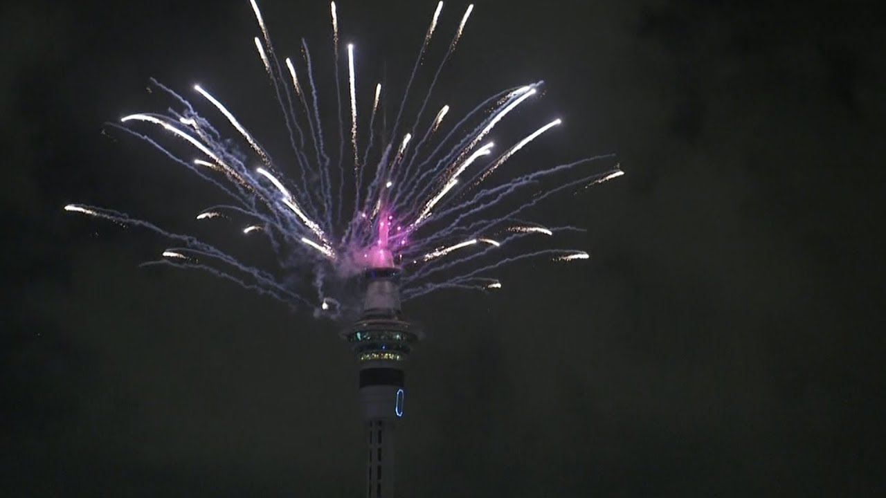 New Zealand celebrates 2019 with fireworks display