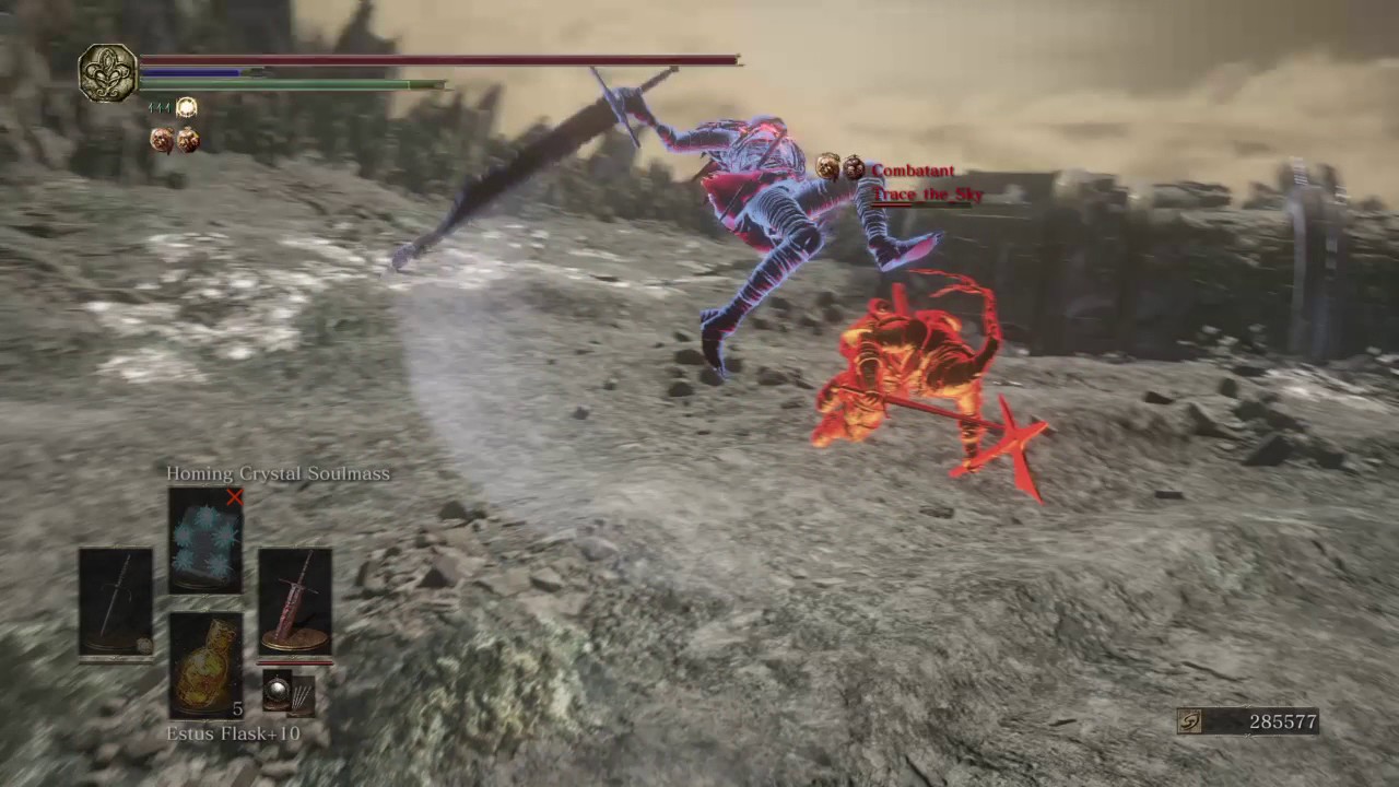 DARK SOULS 3 Gael sword technique