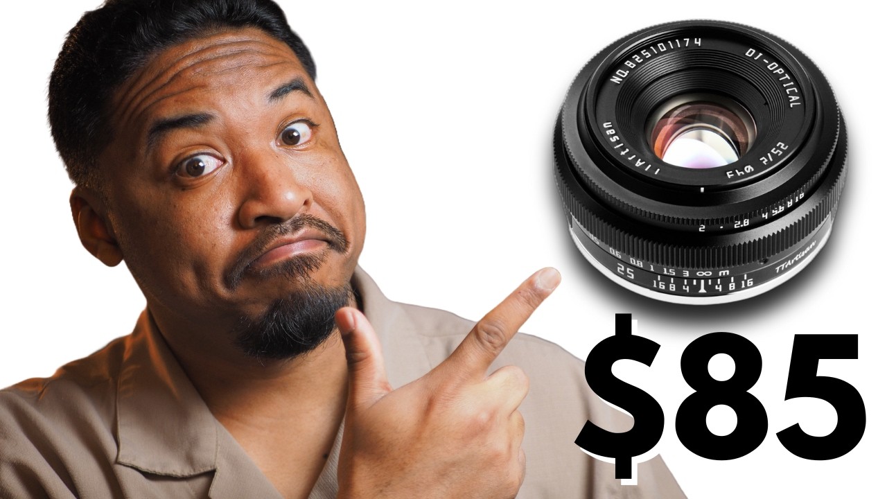 $85 LENS That Looks This Good?! TTArtisan 25mm f/2.0 Review
