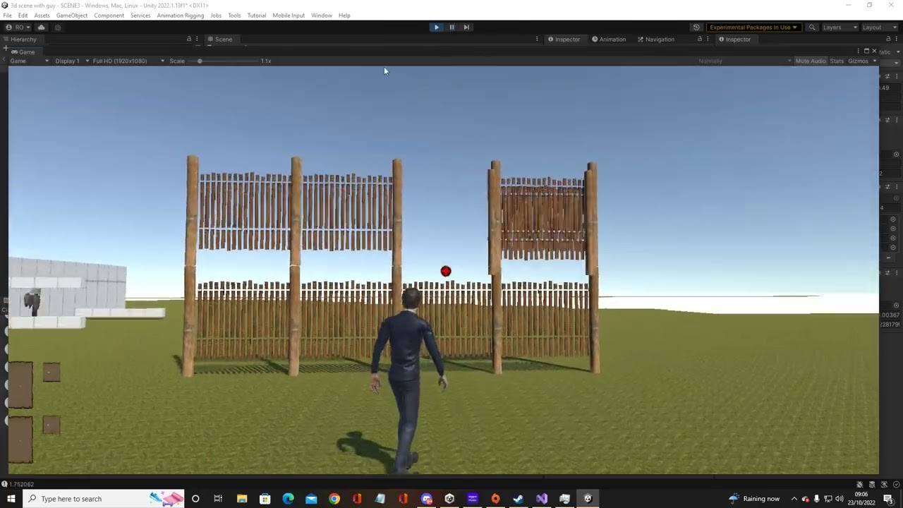 Build System with clicking (Unity)