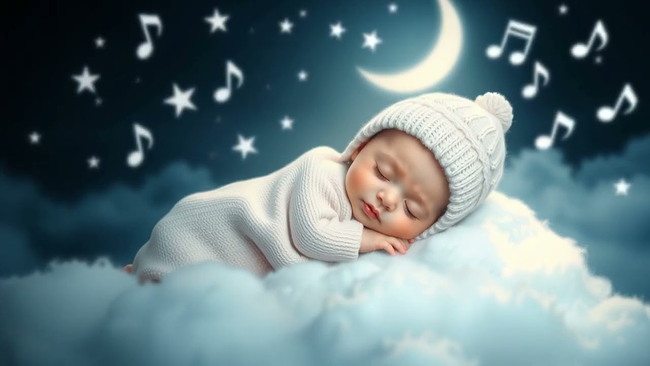 Windchime Sky Lullabies for Baby Sleep 3+ hours 🌬️🔔