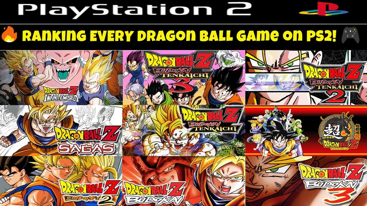 Ranking ALL 9 Dragon Ball Games on PS2 🎮🔥 | Worst to Best